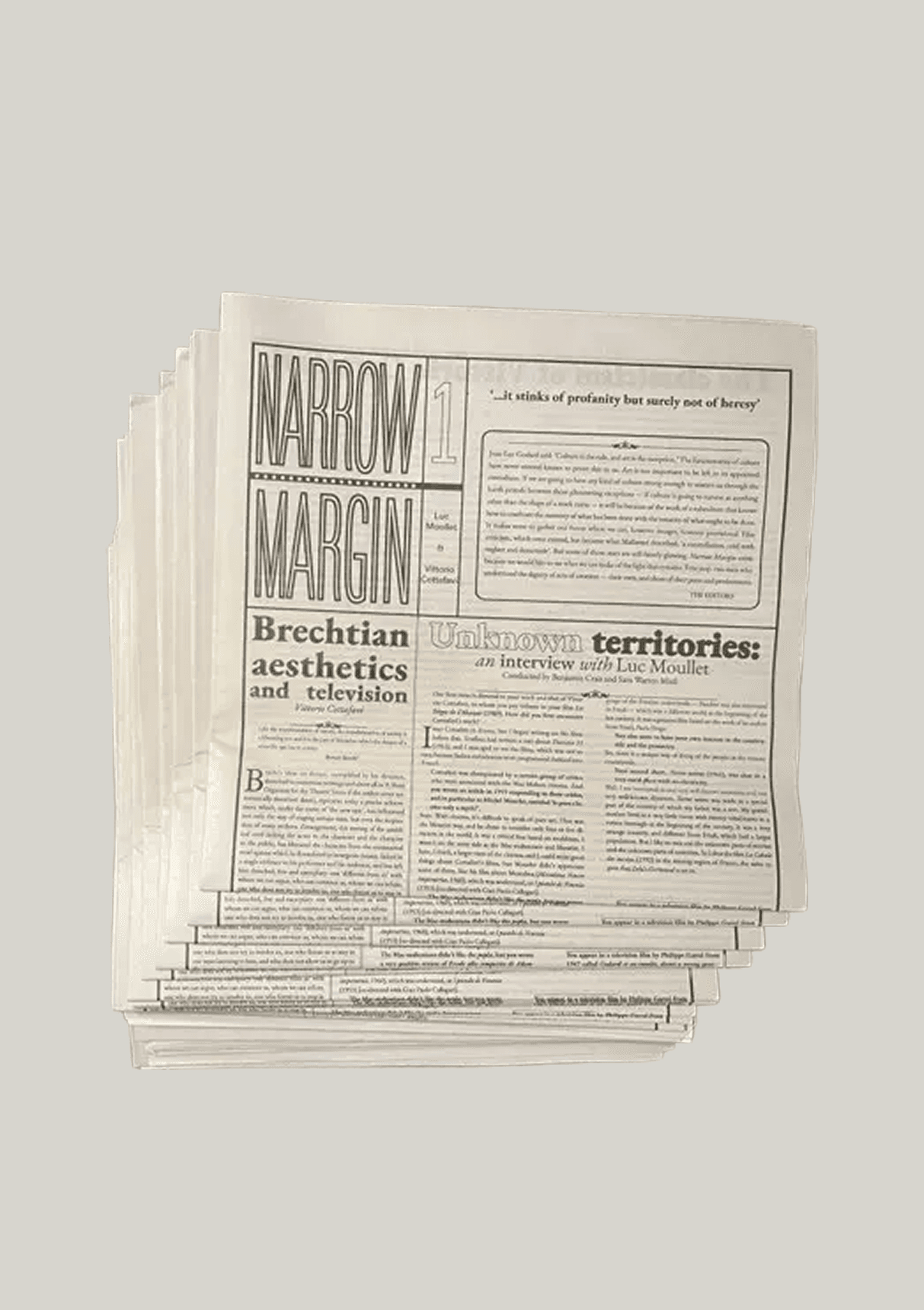 ISSUE 01 — MOULLET & COTTAFAVI cover
